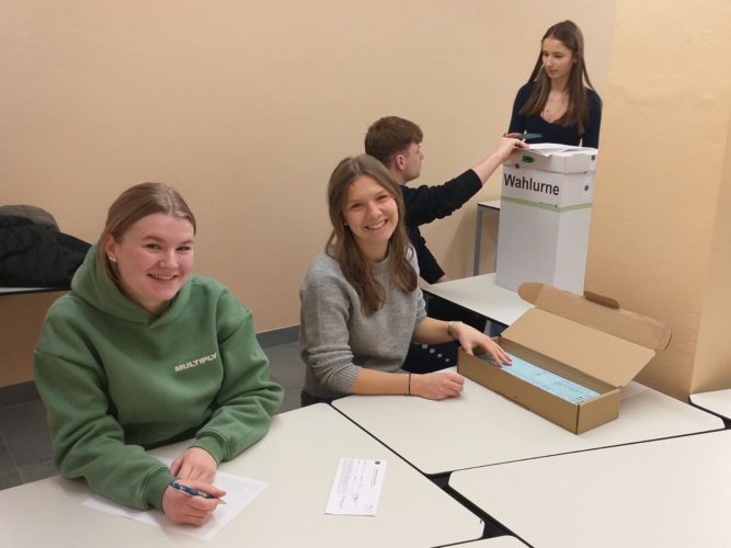 Aloys-Fischer-Schule bei der Juniorwahl dabei